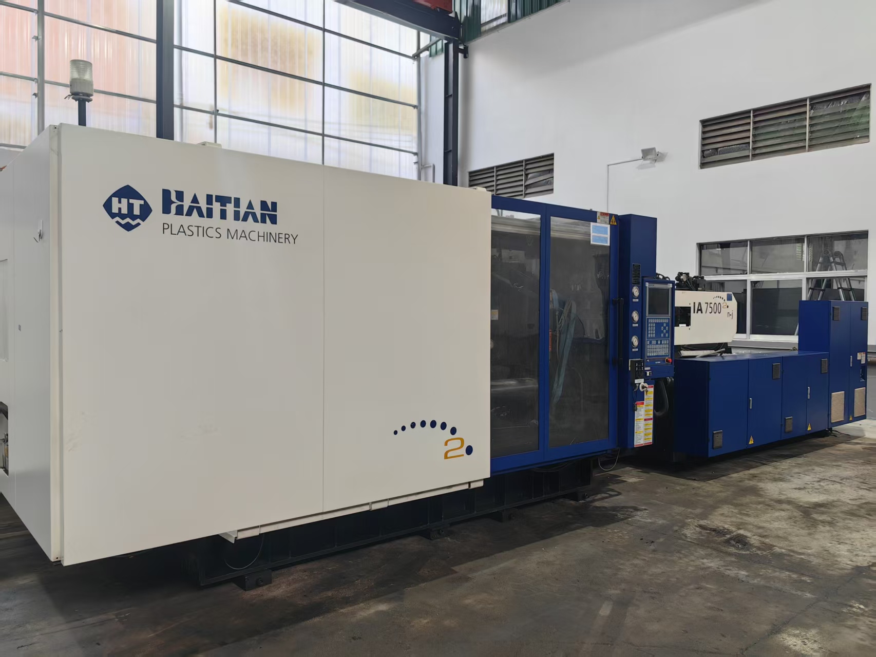 Used Haitian 750T Two-Color Plastic Injection Molding Machine